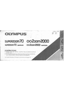 Olympus Superzoom 70 manual. Camera Instructions.